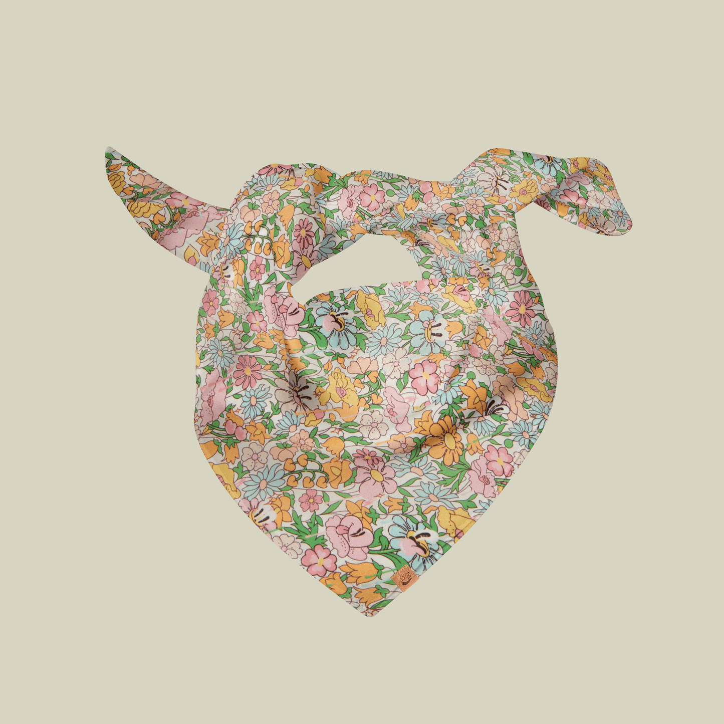 Hounds & Mischiefs Flowers Print Dog Bandana