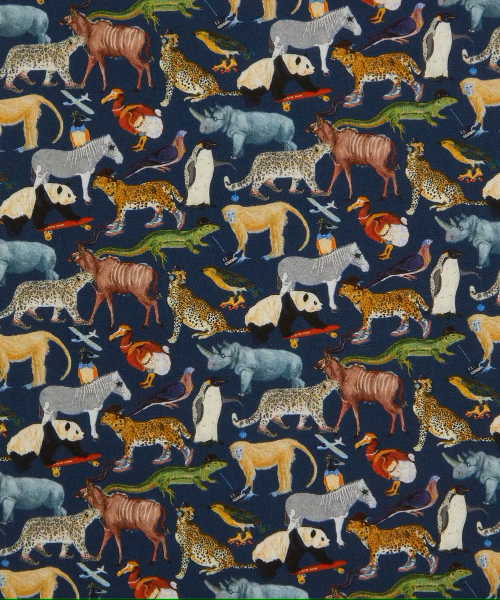 Zoo Print Dog Bandana
