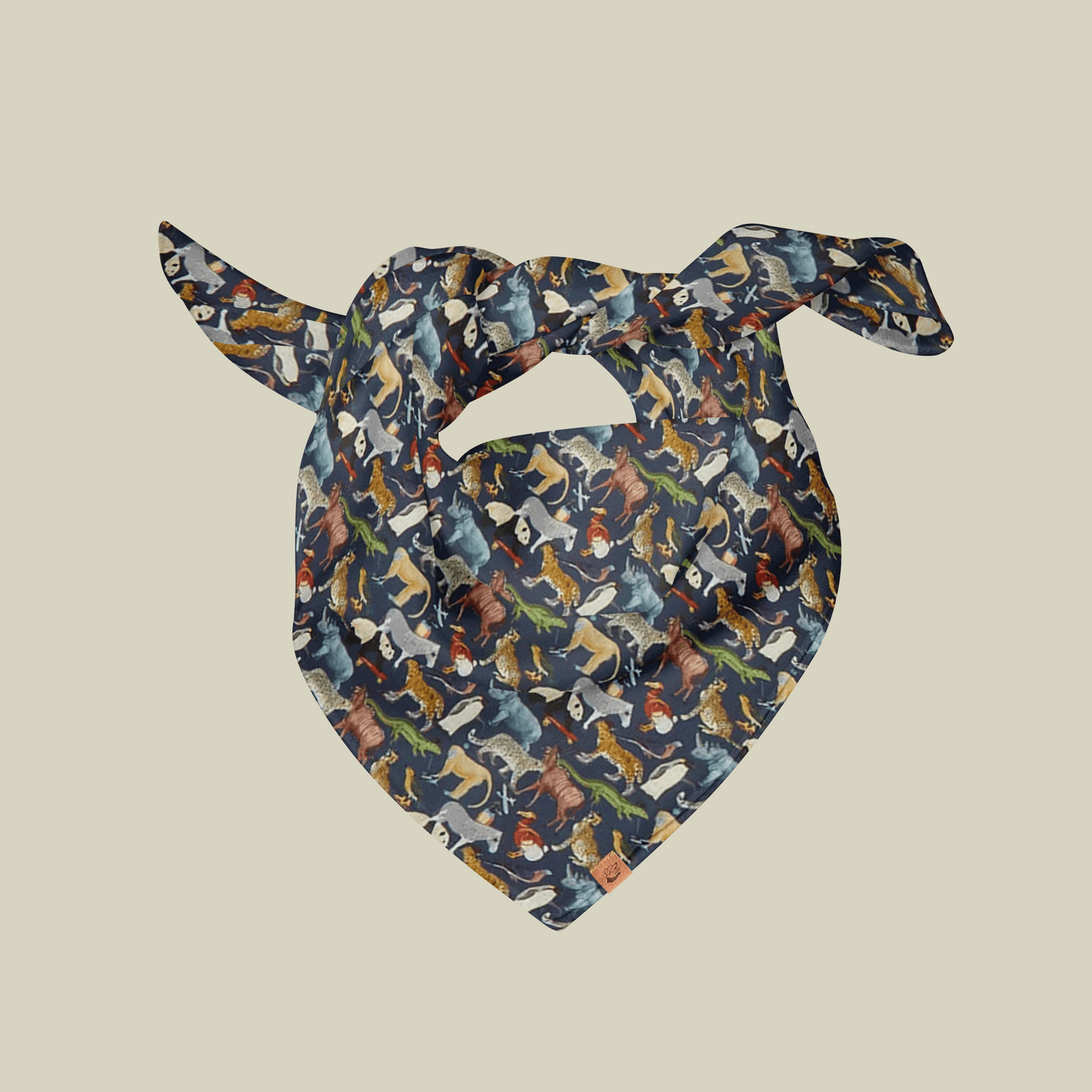 Zoo Print Dog Bandana