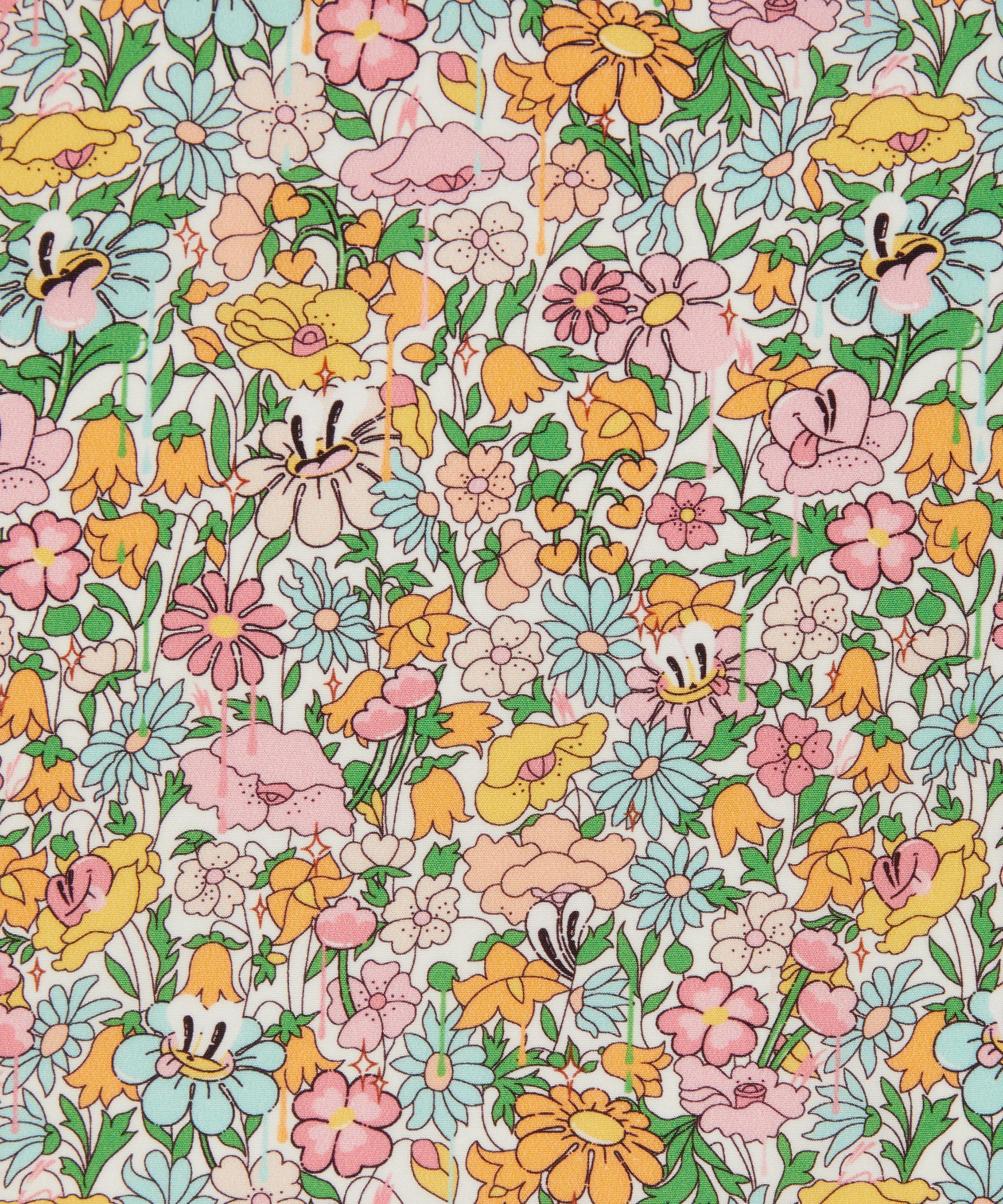  Hounds & Mischiefs Flowers Print Dog Bandana  
