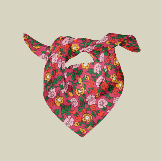  Hounds & Mischiefs Pipkin Meadow Print Dog Bandana  