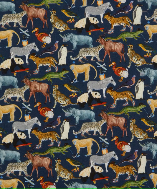  Hounds & Mischiefs Zoo Print Dog Bandana  