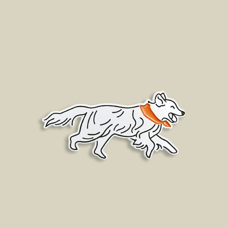 Hounds & Mischiefs - Walking Enamel Pin